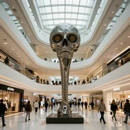 shopping mall interior by hr giger