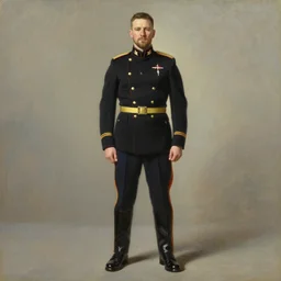 full body portrait of the dictator of the golden state warriors, 1 8 8 9, in full military garb, oil on canvas by william sidney mount, trending on artstation