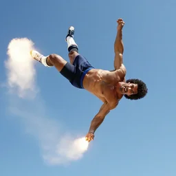 Macho Man Randy Savage performing elbow drop from orbit. GoPro Hero 8, reentry burn, High Quality, 4k