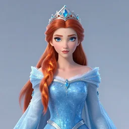 The princess of fire and ice, by james bama
