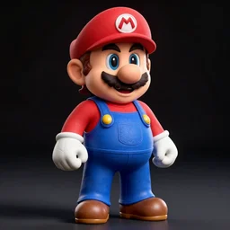 Mario in GTA V, highly detailed, 8k, high contrast