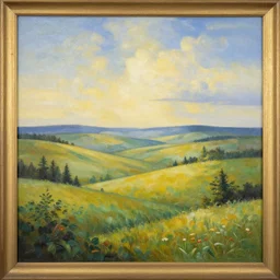 a landscape painted by god