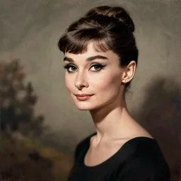 audrey hepburn art by giovanni bellini