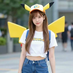 jessie from pokemon as real person, 8 k photography