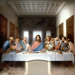 the last supper by Gustave Doré