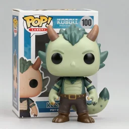 kobold funko pop, photorealistic, highly detailed