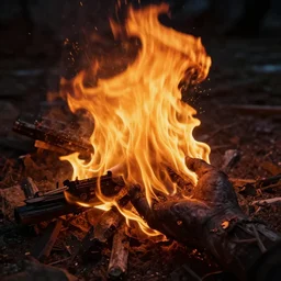 and it burns, burns, burns, highly detailed, sharp, cinematic, 8 k,