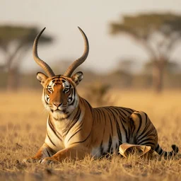 antelope, hunting, a tiger, golden hour, 6 0 0 mm, wildlife photo, national geographics