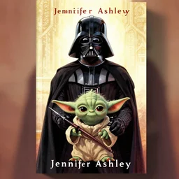 jennifer ashley book cover, darth vader romance with yoda.