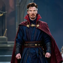 benedict cumberbatch as doctor strange in space