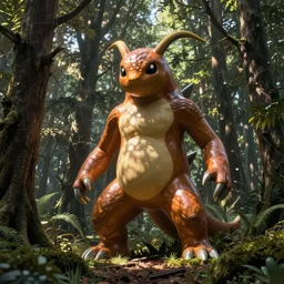 cult worshipping giant mewtwo in the woods