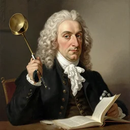 Gottfried Leibniz hitting the bong