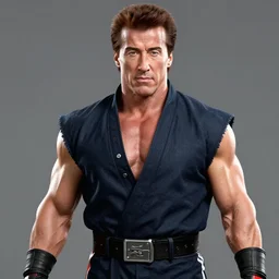 sylvester stallone in tekken 5 video game on playstation