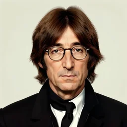 John Lennon portrait, kim jung gi style, Greg Rutkowski, Zabrocki, Karlkka, Jayison Devadas, Phuoc Quan, trending on Artstation, 8K, ultra wide angle, zenith view, pincushion lens effect