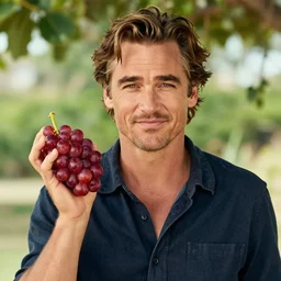 a portrait of sean penn as a california raisin.