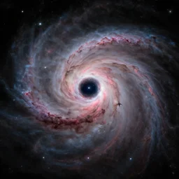 hubble telescope image of Nebula and black hole