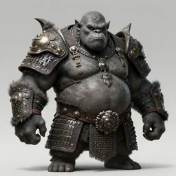 ogre, fat belly and bulky body, full body concept, ogre head, wearing mongolian tribal ornamented armor, sharp focus, hyperdetailed, beksinski, ruan jia, lois van baarle, dark soul concept art