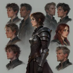 side profile portrait by hsiao ron cheng and christophe vacher and artgerm, imogen poots as gloomhaven paladin, 5 4 k rtx volumetric light concept studio matte painting digital illustration fanart artstation by rob rey, lawren harris, thomas blackshear, magali villeneuve, jeremy lipkin, eve ventrue