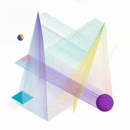 abstract beautiful background, card templmate, wallpaper, lines, isometric geometry, multicolor, 3 d shapes, glitches, trending behance, metro scheme, poster by wlop, tooth wu, greg rutkowski, beeple