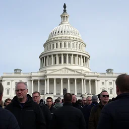 Photo of the United States Capitol on January 6 under siege by multiple Walter Whites, reuters