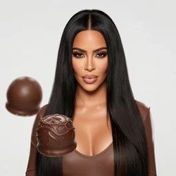 chocolate covered kim kardashian