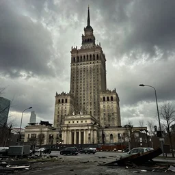 Warsaw, postapocalyptic