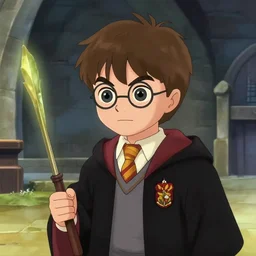 animated harry potter