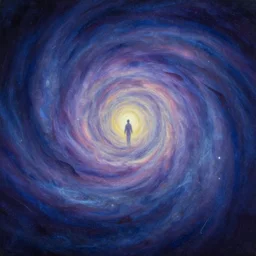 scifi astral spirit space journey in oil painting, spiral vortex, trending on artstation, award winning, emotional, highly detailed ethereal surrealist art