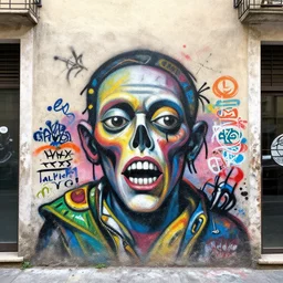 vox populi, street art by bizare