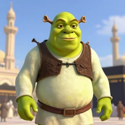 shrek on hajj