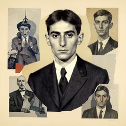 Franz Kafka, Collage Dada 1920