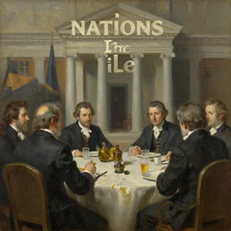 Why Nations Fail, oil painting
