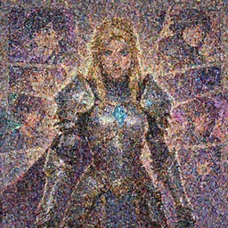 front-facing symmetrical centered portrait, Imogen Poots as a D&D Paladin, video game avatar, matte painting, attractive eye enchanted official fanart behance hd artstation, Arcane DOTA Hearthstone pixar, maya engine on stylized background splash comics global illumination lighting artstation, by Jesper Ejsing, by RHADS, Makoto Shinkai and Lois van baarle, ilya kuvshinov, rossdraws
