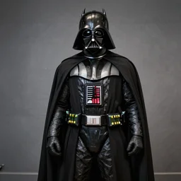 Darth Vader dressed as Batman