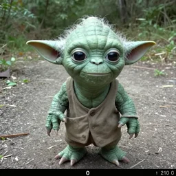 yoda caught on trail cam