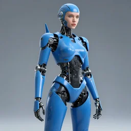 woman robot like zima blue full body, concept art, sharp focus, cinematic lighting, scifi parts, sci fi robot