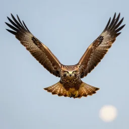 flying cat eagle face bokeh 8 0 mm animal photography spread wings award winning photography majestic sky background