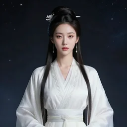 portrait of the powerful empress of the solar system in the style of kim jung gi and in the style of irakli nadar. glowing, ornate and intricate linework, stunning, dynamic lighting, ultrafine and hyperdetailed.