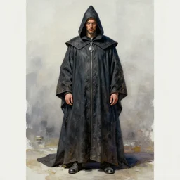 a oil / watercolor painting full body character portrait of a spiritual executioner in the style of moebius in the style of leonard boyarsky trending on artstation deviantart pinterest detailed realistic hd 8 k high resolution