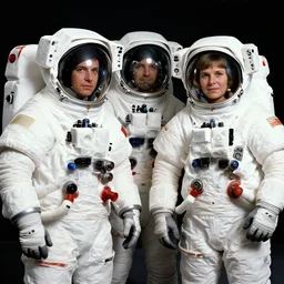 astronauts, hyper realism, high detail, extremely detailed, very sharp, award winning photo, in the style of vivian maier