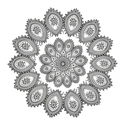 mandelbrot and julia set, paisley pattern