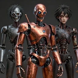 robot dietyscariest horror nightmare by beksinski and junji iyo and horiyoshi iii, digital art, deepdream trending on artstation, metallic colors, oxidized copper, photorealistic, octane, hyper detailed, trending on deviantart, sharp focus, photography, unreal engine