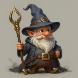 a detailed portrait of a little gnome wizard, by justin gerard and greg rutkowski, digital art, realistic painting, very detailed, fantasy, dnd, character design, trending on artstation