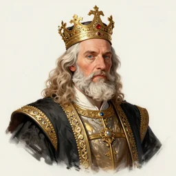 The king of sweden, portrait art by Donato Giancola and James Gurney, digital art, trending on artstation