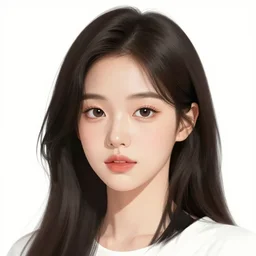 jihyo, portrait illustration, high quality by artgerm
