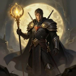 mage of time, digital art by andrew hussie, trending on artstation, dangeon and dragons art