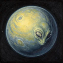 an illustration of an alien planet by william blake