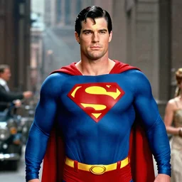 Christoper Reeve’s Superman as Hal Jordan photographed in the style of Annie Leibovitz
