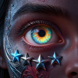 Intricate five star Space void portrait by Tooth Wu and Greg Rutkowski, Octane Render, HDR, Digital art, high detail, Photo realistic, hyperrealism,matte finish, high contrast, 3d depth, masterpiece, vivid and vibrant colors, enhanced light effect, enhanced eye detail,artstationhd
