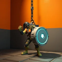 heavy from team fortress 2 in portal 2, sfm render